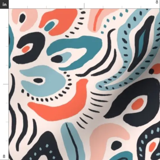 Various Fabrics by the Yard or Fat Quarter Animal Print Abstract Insect Butterflies Wing Custom Printed Fabric by Spoonflower {4}