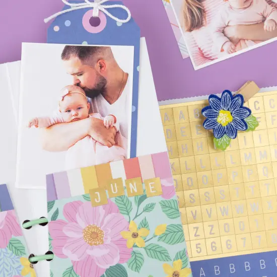 American Crafts Poppy And Pear Sticker Book-8 Sheets {4}