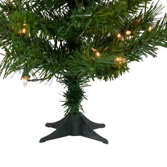 Northlight Pre-Lit Medium Royal Pine Artificial Christmas Tree - 2' - Clear Lights Green {7}