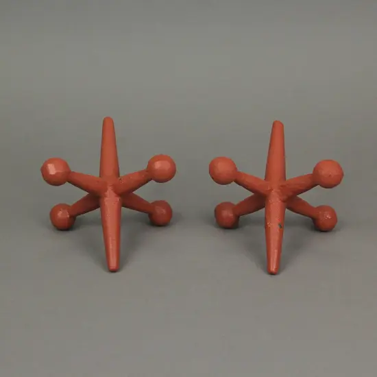 Cast Iron Giant Jack Bookends Decorative Metal Sculpture Doorstop Home Decor {4}