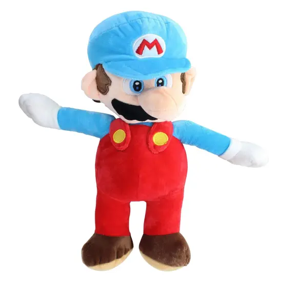 Super Mario 16 Inch Character Plush | Ice Mario {1}