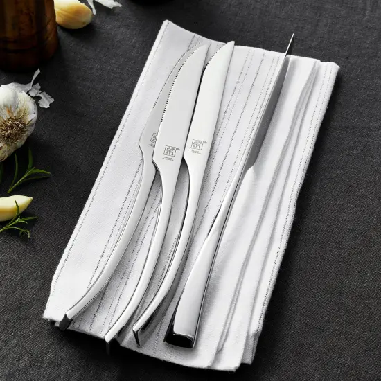 ZWILLING Bellasera 4-pc 18/10 Stainless Steel Steak Knife Set {4}