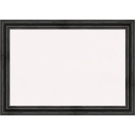 Rustic Pine Wood Framed Corkboard, White Cork Black {7}