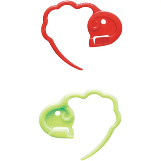 Clover Quick Locking Stitch Markers-Small 20/Pkg {2}