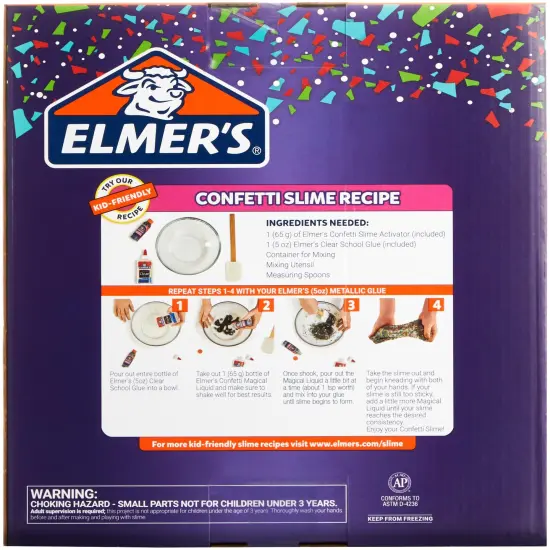 Elmer's Confetti Slime Kit {3}