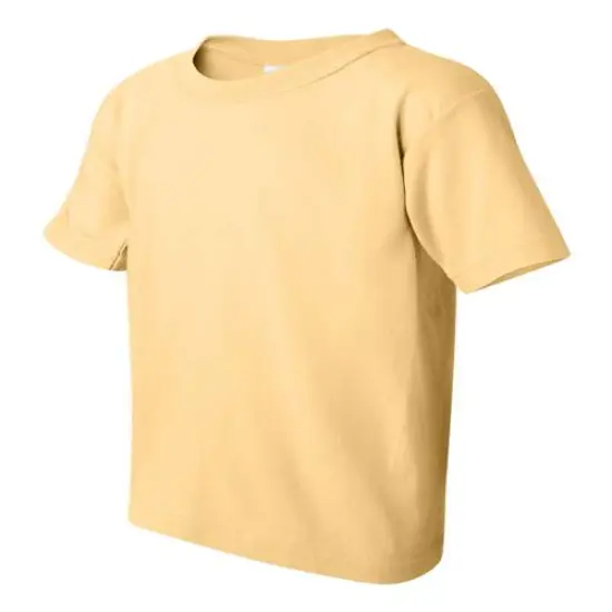 Gildan&reg; Heavy Cotton Youth Crewneck Short Sleeve T-Shirt - 5000B Yellow Haze {2}