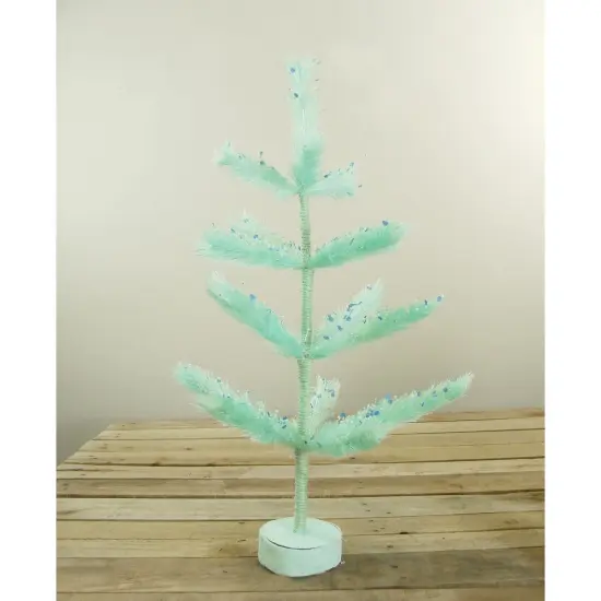 Northlight Sequin and Pastel Pine Artificial Easter Tree - 2' - Green - Unlit {3}