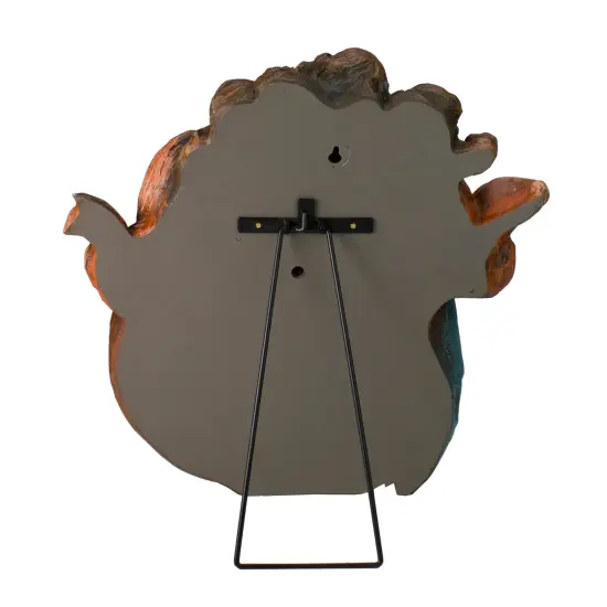 Roman 14" Brown Holy Family with Angel Christmas Wall Bust {5}