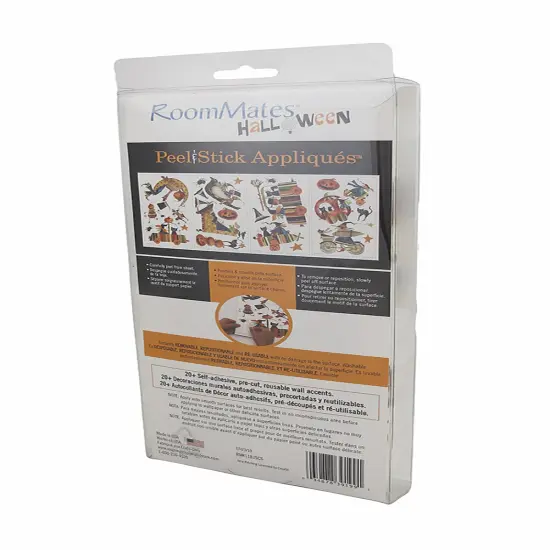 23 Piece Vintage Look Halloween Wall Decals Witchcraft Witch Craft {6}