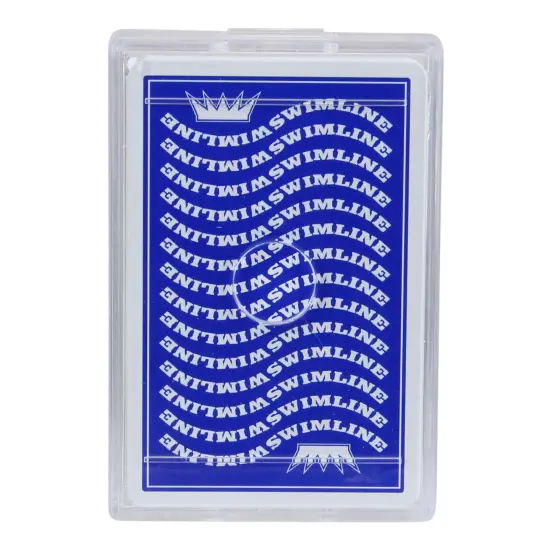 Swim Central 3.5" Blue Waterproof Swimming Pool Deck of Playing Cards {4}