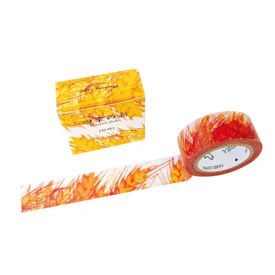 Wrapables Scenic Nature Washi Masking Tape Wheat Stalks {2}