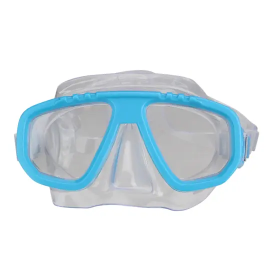 Swim Central Recreational Swim Mask for Kids - 6.75" - Sea Blue and Clear {1}