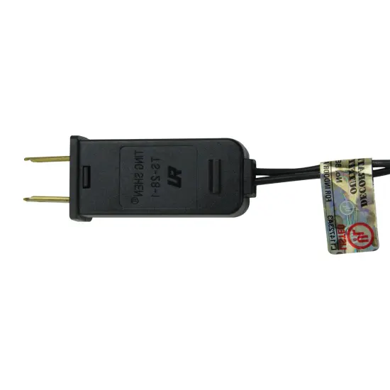 Kurt Adler Sons of Anarchy&trade; Grim Reaper LED Mini Christmas Lights - 8.75 ft Black Wire - 10ct Red {4}