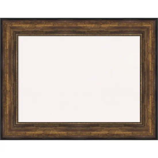 Ballroom Framed Corkboard, White Cork Bronze {1}