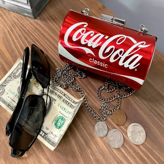 Licensed Coca-Cola Classic Can Evening Bag Coke Clutch {5}