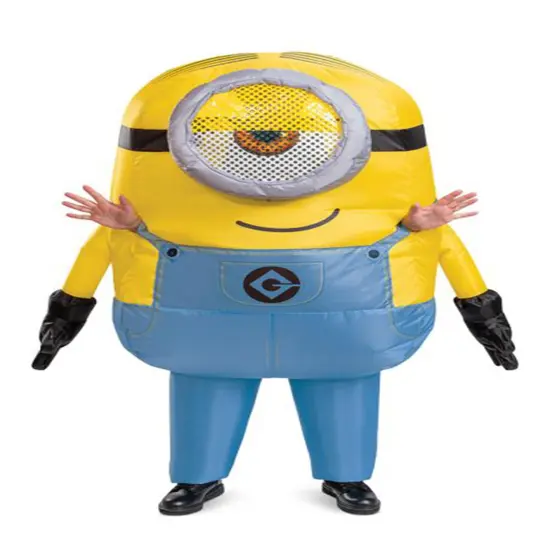 Minions Stuart Inflatable Adult Costume | One Size {3}