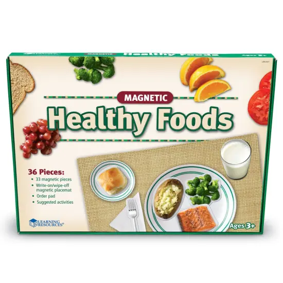 Learning Resources Magnetic Healthy Food Set {5}