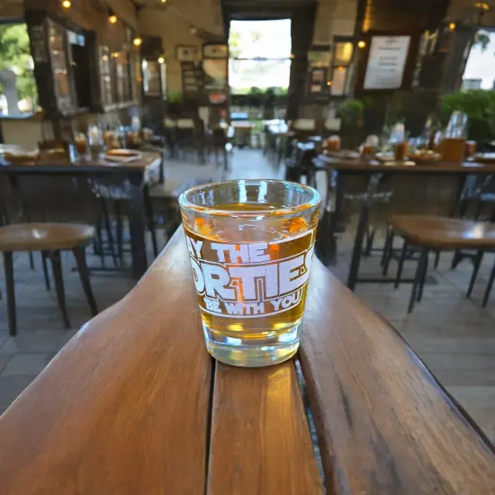 2oz May the Forties be with You Shot glass {5}