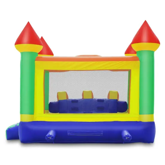 Cloud 9 Commercial Grade Mega Double Slide Castle Bounce House with Blower - 100% PVC 22' x 15' Inflatable Bouncer {4}