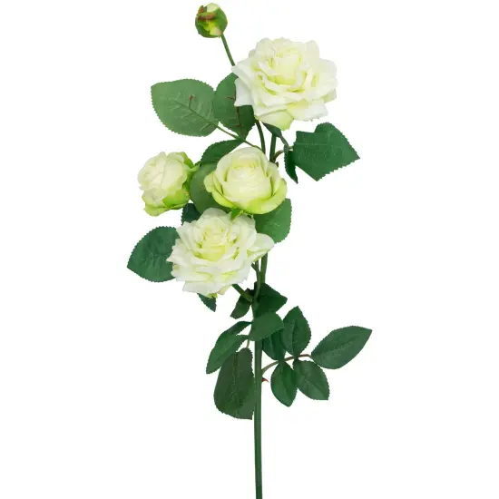 Northlight Real Touch&trade; White Artificial Rose Floral Sprays, Set of 6 -35" {5}