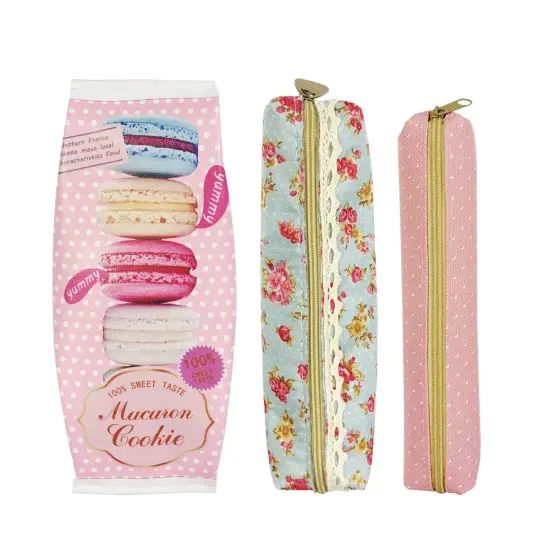 Wrapables Trendy Food Pencil Case and Stationery Pouches (Set of 3) Watermelon {7}