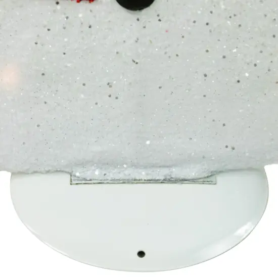 Northlight Lighted Waving Snowman Outdoor Christmas Decoration - 32" - Clear Lights White {7}