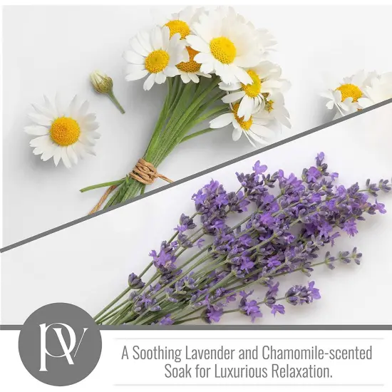 Pavelle Dead Sea Muscle Soak Bath Salts, Bath Soak for Body Pain Relief, 3lb (1.7kg) {3}