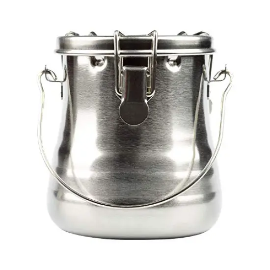 Paint Brush Washer, Portable Leak-Proof Brush Cleaner with Lid and Filter Screen, 4.7" tall x 4.4" dia. {6}