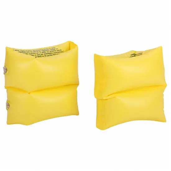 Swim Central Inflatable Swimming Pool Arm Floats For Kids - Set of 2 Yellow {4}