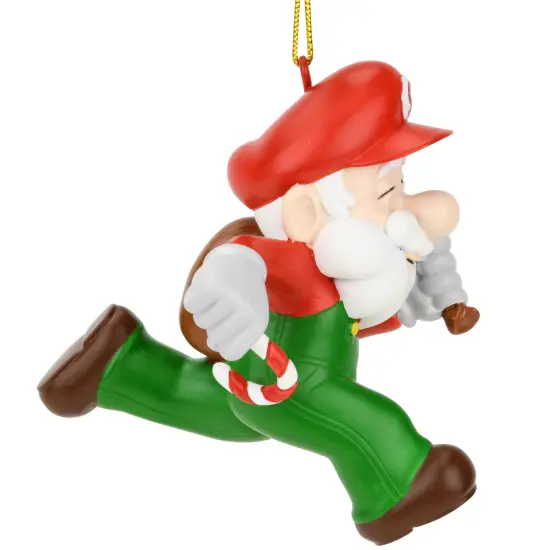 Tree Buddees Super Santa and Elf Bros - Fun & Unique Gamer Christmas Ornaments Super santa {4}