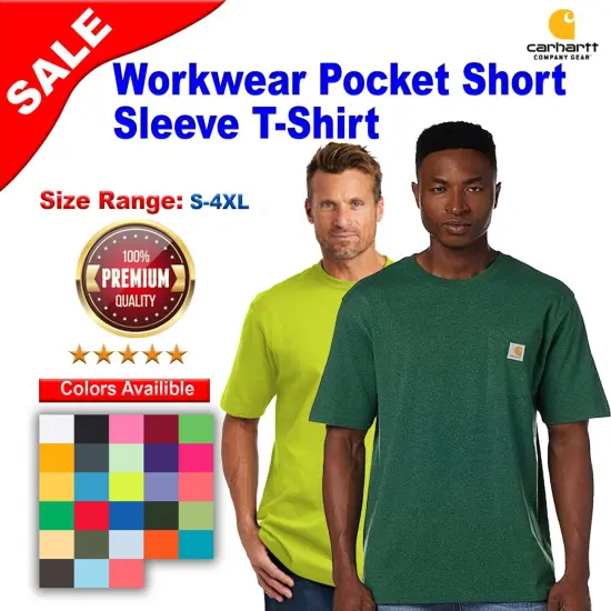 Carhartt &reg; Workwear Pocket Short Sleeve T-Shirt Carhartt Brown {2}