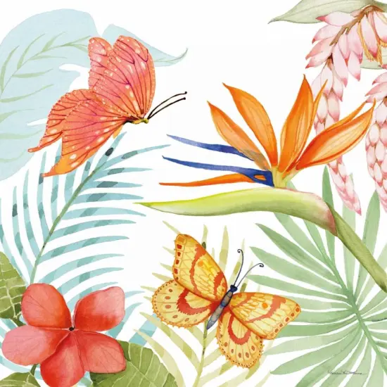 Treasures of the Tropics IV Poster Print by Kathleen Parr McKenna - Item # VARPDX34247HR {1}