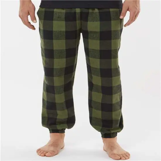 Flannel Jogger | RADYAN&reg; Army-black {1}