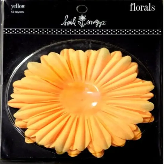 Heidi Swapp Yellow Florals {1}