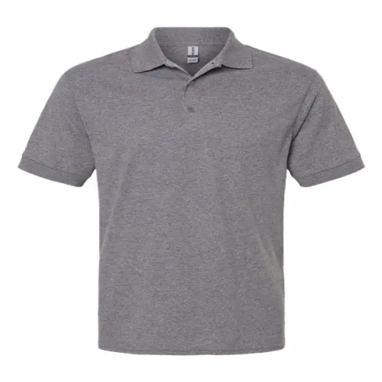 Gildan&reg; DryBlend Jersy Polo T-Shirt Short Sleeve Graphite heather {5}
