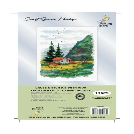 Landscape 136CS Counted Cross-Stitch Kit {2}
