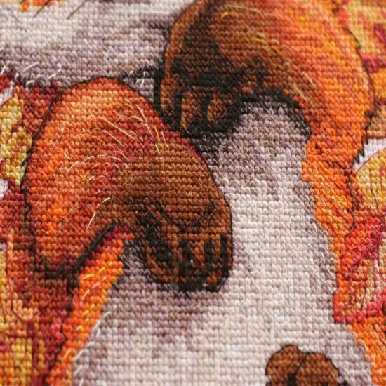Cross-stitch kit First autumn {4}