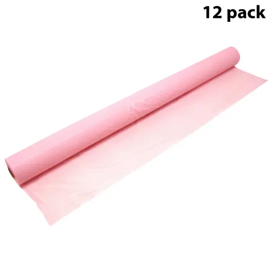 Solid Color Table Cover Roll - 40 Inch x 300 Feet | A Stylish Table Ensemble Pink {1}