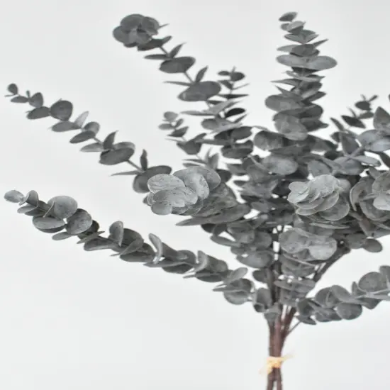 27" Faux Dark Gray Eucalyptus Bundle {1}