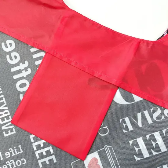 Wrapables AllyBag Collection Reusable Shopping Bag Coffee {3}