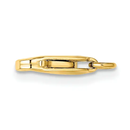 14K Gold Lobster Clasp w/Jump Ring 10.7mm {2}