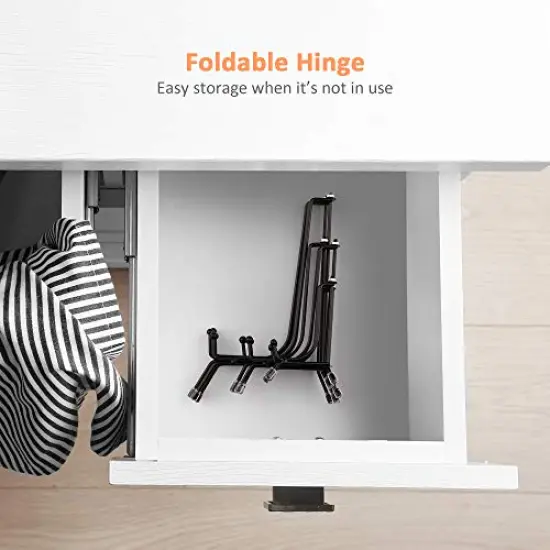 Mocoosy 6 Pack 3 Size Improved Anti-Slip Plate Stands for Display, 4 6 8 Inch Plate Holder Display Stands, Black Iron Wire Easel Picture Frame Stand for Photos, Decorative Platter, Dish and Table Arts {4}