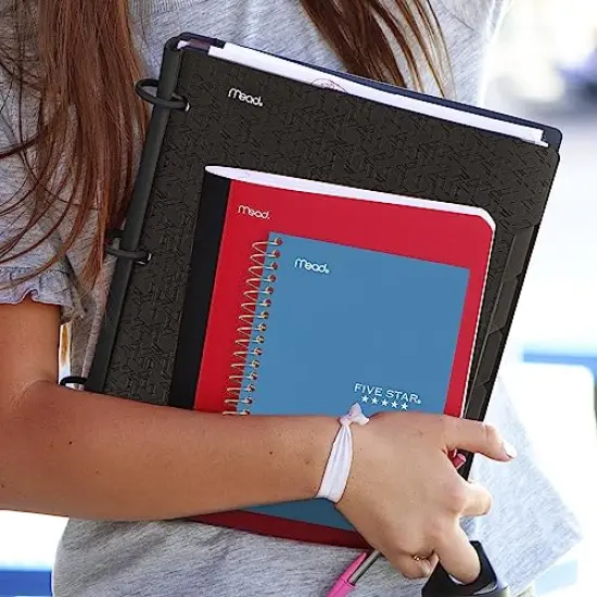 Personal Size Spiral Notebook 1-Subject College Ruled Paper Fights Ink Bleed Water-Resistant Cover 4-3/8" x 7" 100 Sheets Tidewater Blue {4}