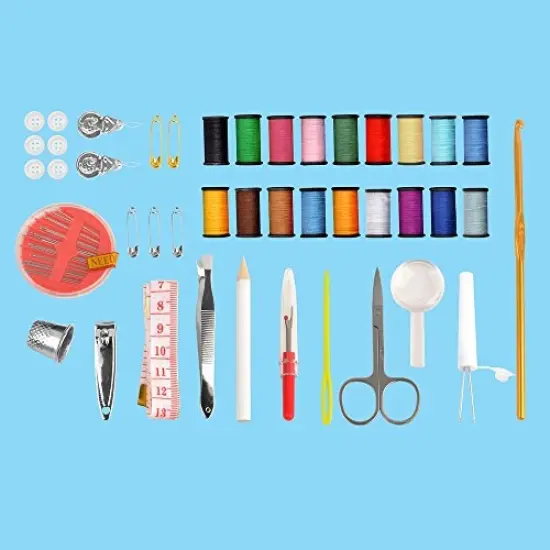 eZthings Professional Sewing Tool Supplies Variety Sets and Kits for Arts and Crafts Black {4}
