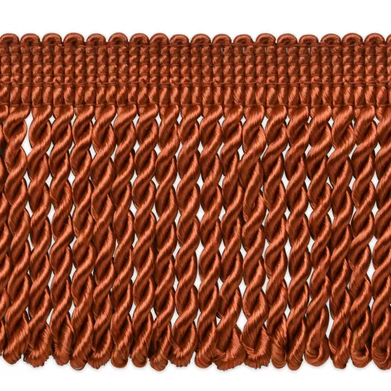 5 yards of Cadee 3" Bullion Fringe Trim | 5 yard cut Cinnamon {1}