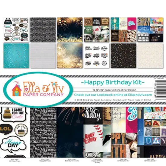 Ella & Viv Happy Birthday Collection Kit {1}