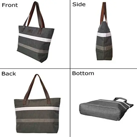 Women's Shoulder Tote Bag - Top Handle Satchel Handbag for Work, College, Travel, Business, and Casual Shopping (Upgraded) {6}