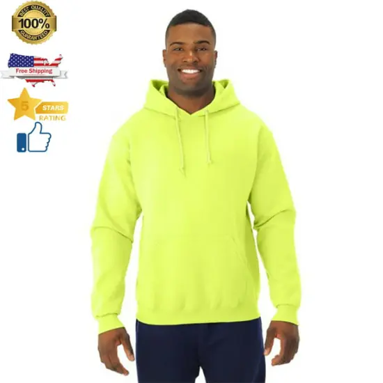 RADYAN&reg; Classic Fit Crew Neck Long Sleeve Safety Hoodie {2}