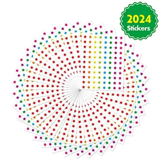 90 Pack Classroom Incentive Chart in 2 Designs with 2640 Star Stickers for Classroom Teaching or Family Using {4}