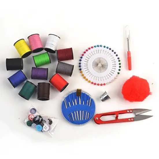 eZthings Professional Sewing Supplies Variety Sets and Kits for Arts and Crafts (Heart) {5}